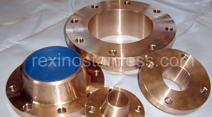Industrial Copper Flanges Industrial Copper Flanges