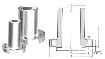 ANSI ASME B16.5 Long Weld Neck Flanges Dimensions ANSI ASME B16.5 Long Weld Neck Flanges Dimensions